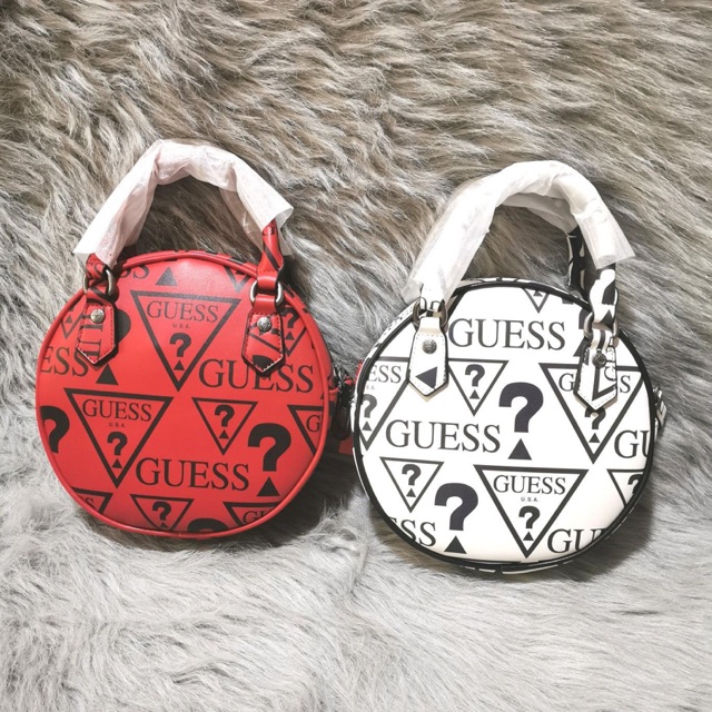 guess round purse