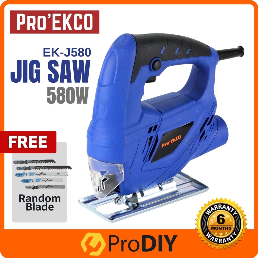 PRO EKCO EK J580 Electric Jig Saw 580W Cutter Machine 