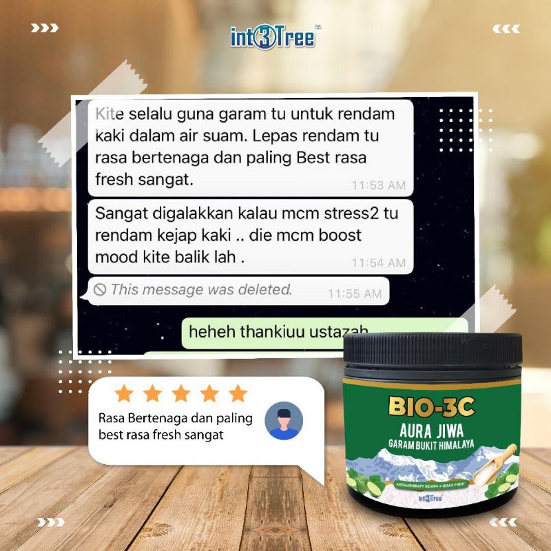 Bio 3c Aura Jiwa Dan Cinta Mandian Garam Bukit Himalaya Shopee Malaysia