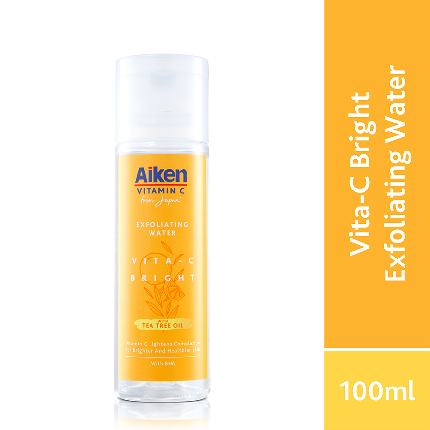Aiken VitaC Bright Exfoliating Water 100ml Shopee Malaysia