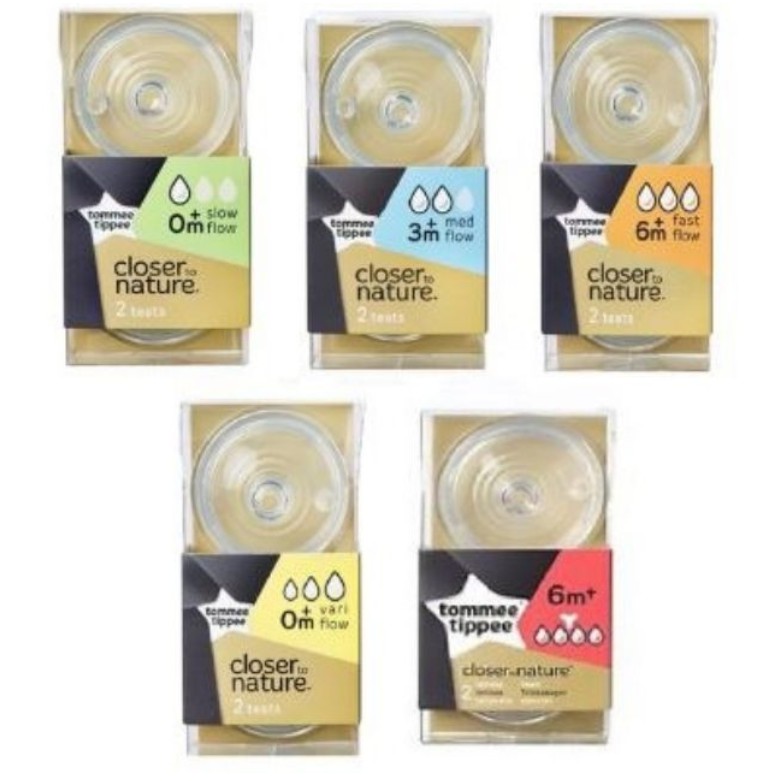 tommee tippee 6 month nipples