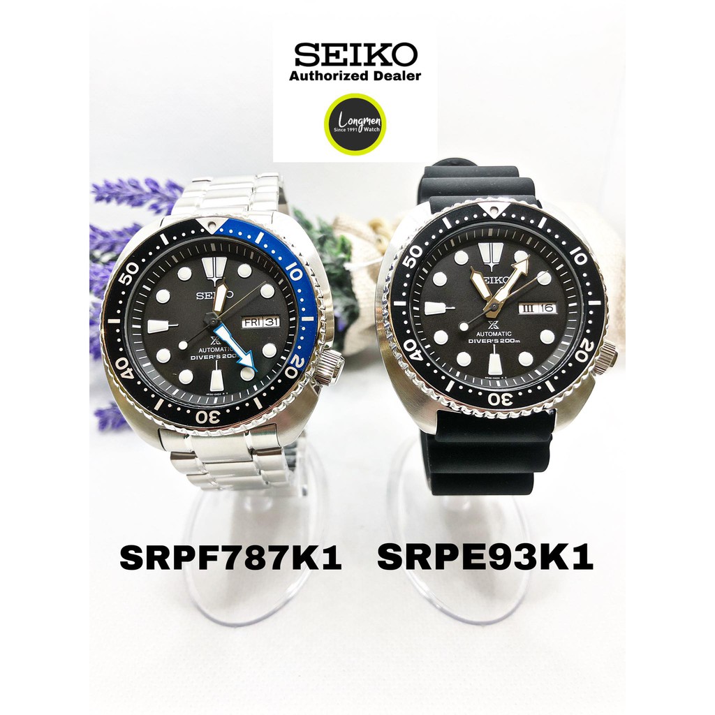 Klang Longmen] SEIKO Prospex Turtle SRP787/SRP787K1 & SRPE93/  SRPE93K1/SRP777K1/SRP777 Automatic Diver's Men Watch | Shopee Malaysia