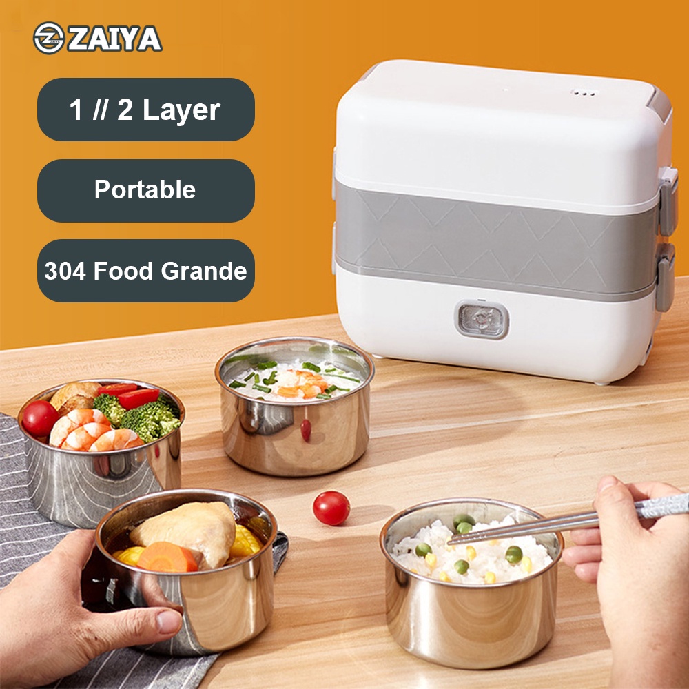 ELECTRIC LUNCH BOX Portable Lunch Box Cooker Portable Mini Rice Cooker