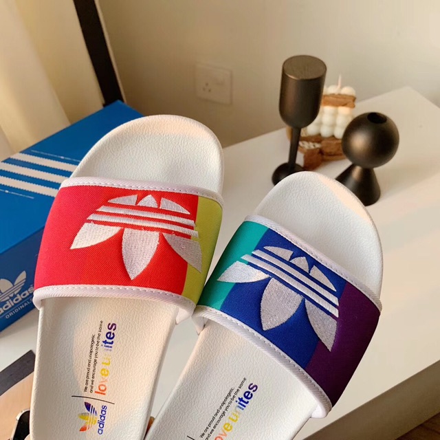 adidas pride slides 2019