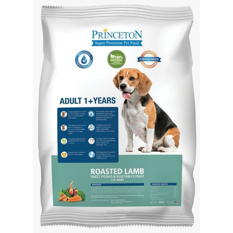 Princeton super premium pet food 10kg Shopee Malaysia
