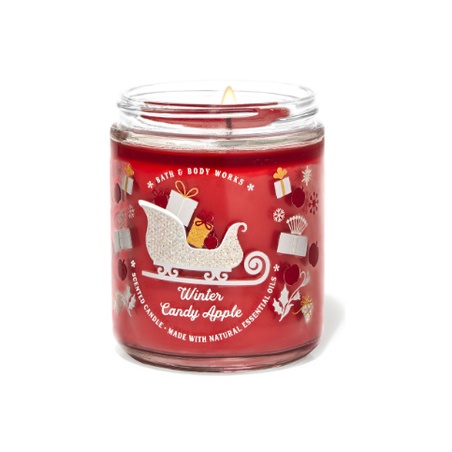 winter candy apple candle bath and body works