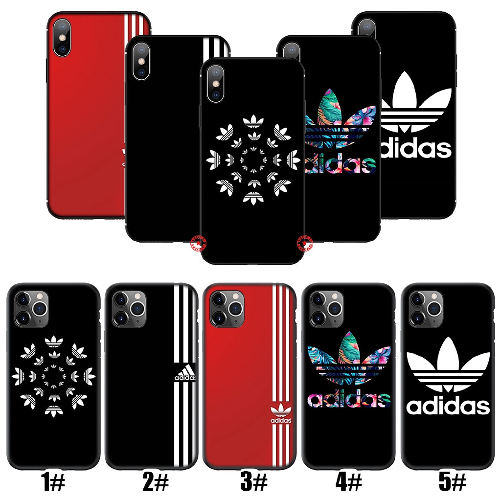 OL2 adidas Fashion Soft Silicone Cover for iPhone 5 5S 6 6S 7 8 Plus High Quality Phone Casing