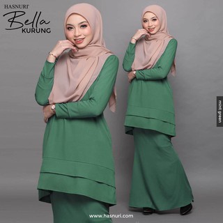  Baju  Kurung  Moden Bella by Hasnuri  XS XXL Shopee Malaysia