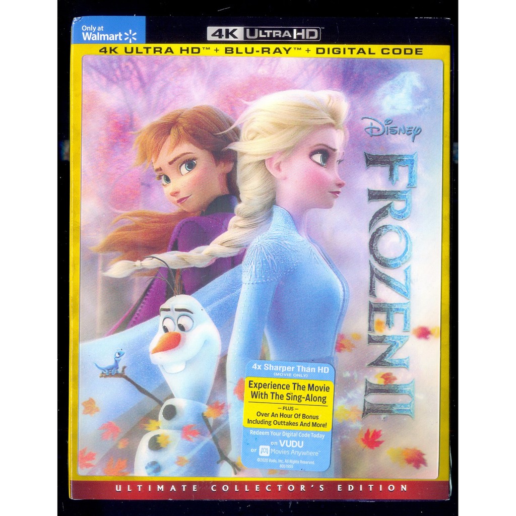 frozen blu ray collectors edition