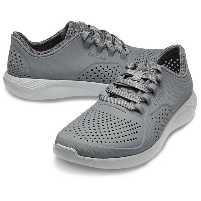 crocs charcoal grey