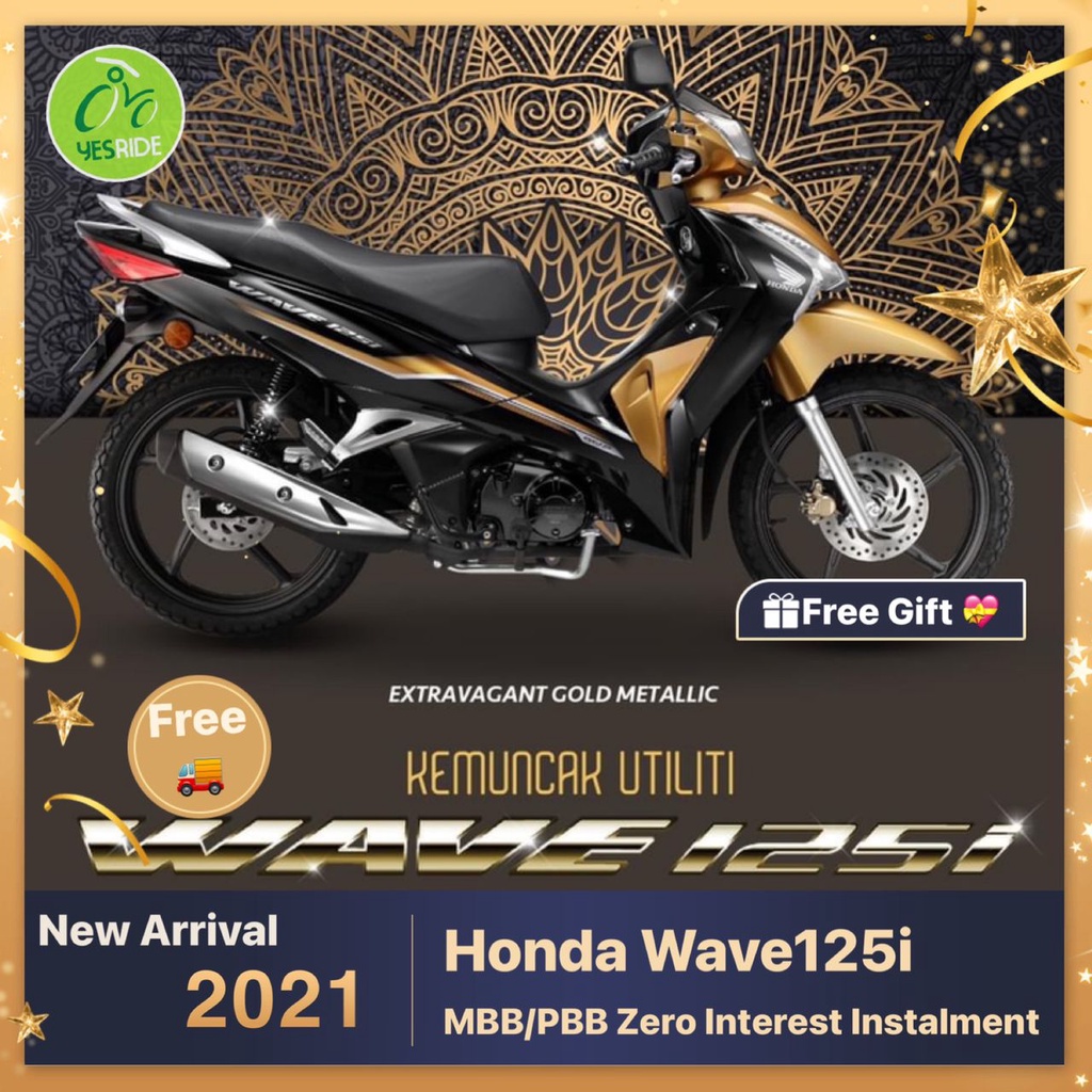 Honda Wave 125i Afs125mcrm Shopee Malaysia