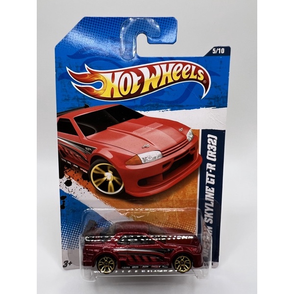 Hot Wheels Nightburnerz Nissan Skyline GT-R R32 2011 red MSIB Original ...