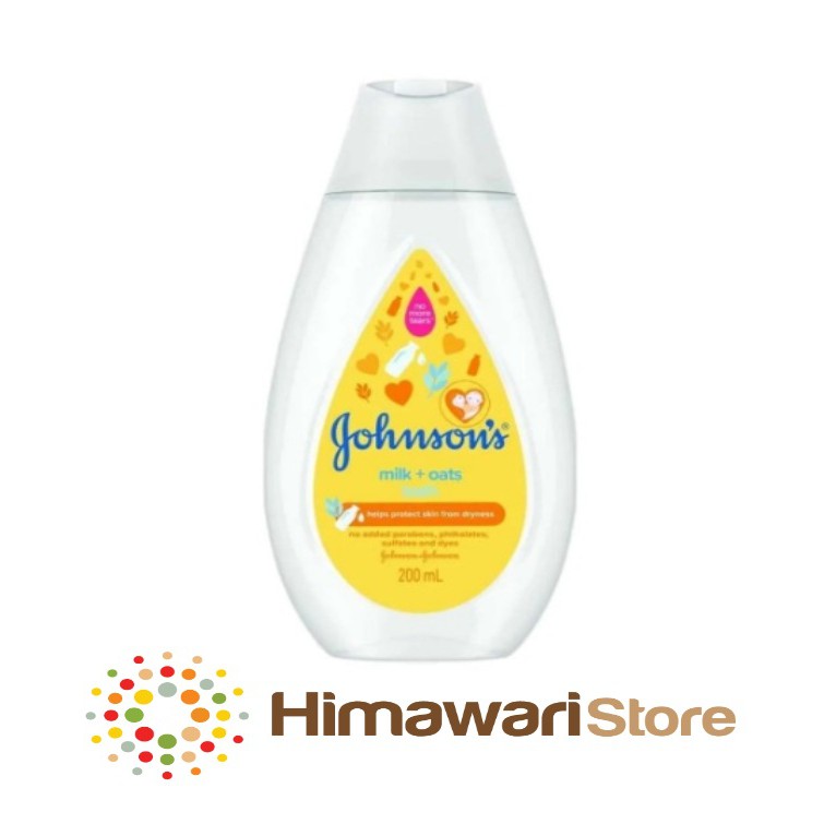 johnson's milk and oats lotion