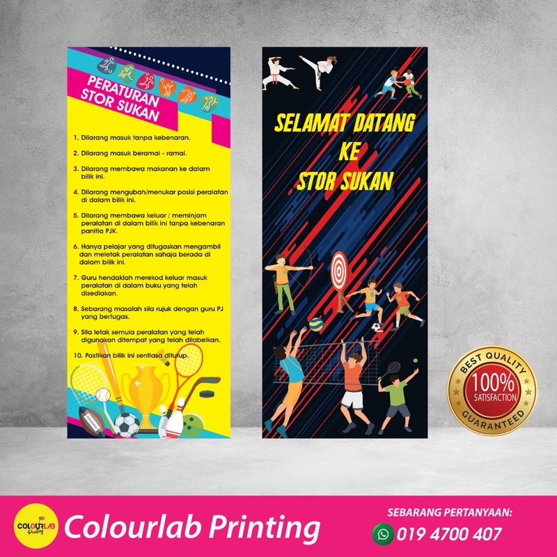 Banner Stor Sukan Sekolah | Shopee Malaysia