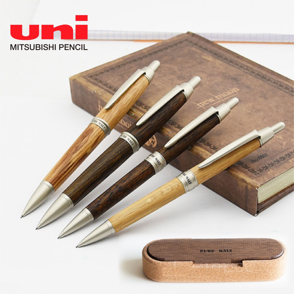【UNI】 Mitsubishi Premium Pen Gift Set PURE MALT Pen + PURE MALT