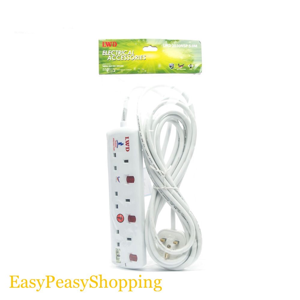 Lwd Extension Cable 1pcs Elektrik Sambungan Wayar Ready Stock Shopee Malaysia