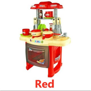 READY STOCK Mini Kitchen Fun Playset with Full Utensils 