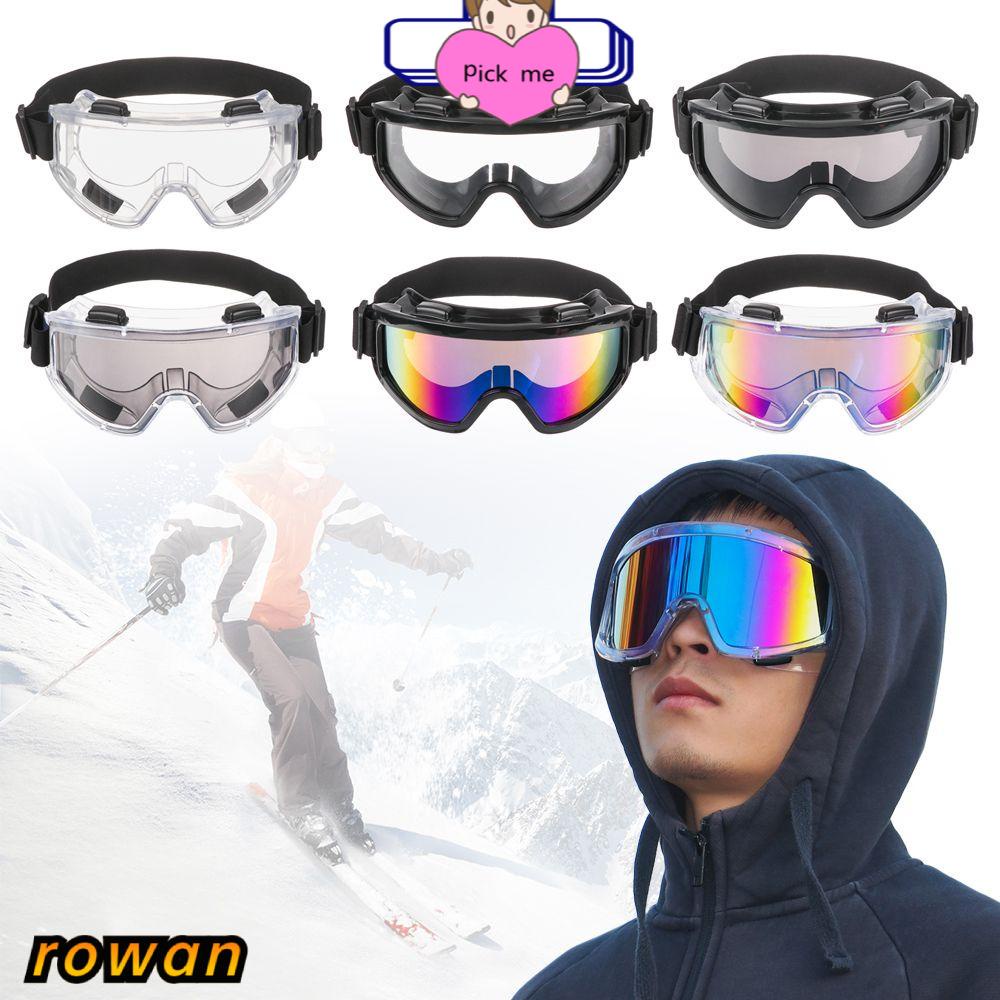 ROW Sport Mountain Skiing Eyewears Winter Ski Goggle Snowboard Goggles Road Bike Bike Riding Outdoor MTB Windproof Skiing Eyewear Snowmobile Motorcycle Cycling Eyewear