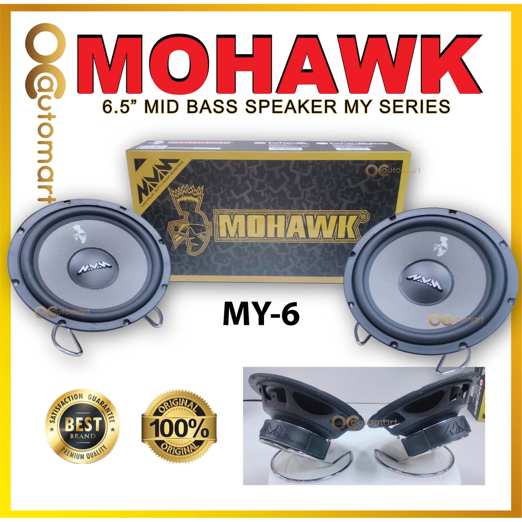 MOHAWK 6.5" Mid Bass Car Speaker MY Series (MY6) Mohawk 30th Years