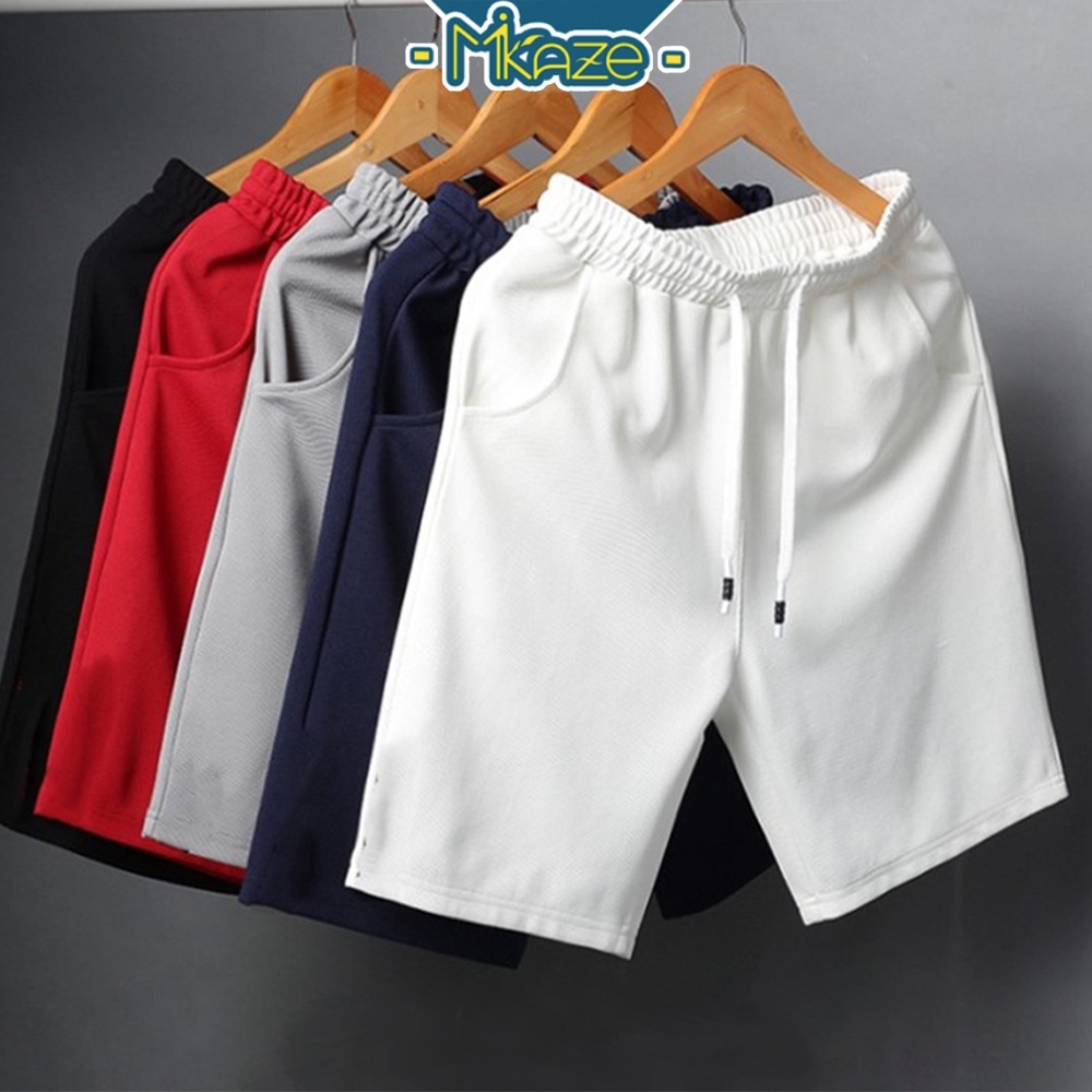 MIKAZE - NEO NEO Men Casual Shorts Plus Size Drawstring Short Pants Gym Home Comfortable Seluar Pendek Lelaki