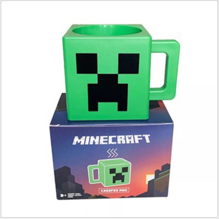 Creeper Minecraft genuine Mojang water cup | Shopee Malaysia