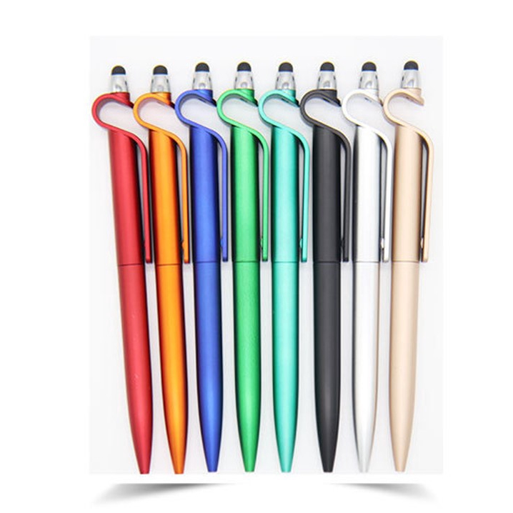 MILANDO Ball Point Pen 1.0mm Stylish Simple Office Stationery Ball Pen Color Student (Type 10)