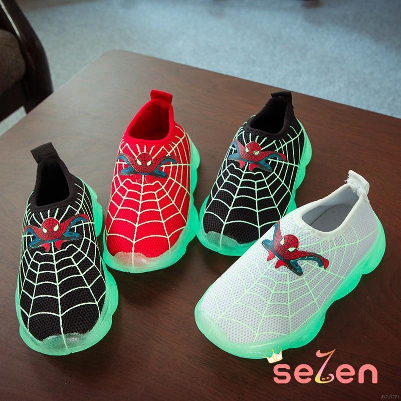 spider man shoes with lights