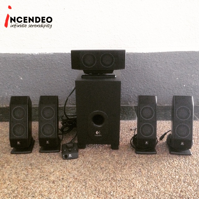 logitech 5.1 speakers x 540