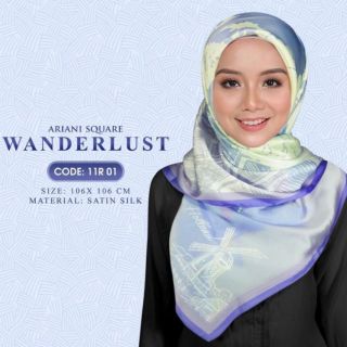 ARIANI Tudung Bawal Square Satin Printed Corak [Ready Stock] | Shopee ...