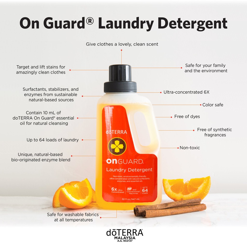 doterra on guard laundry detergent