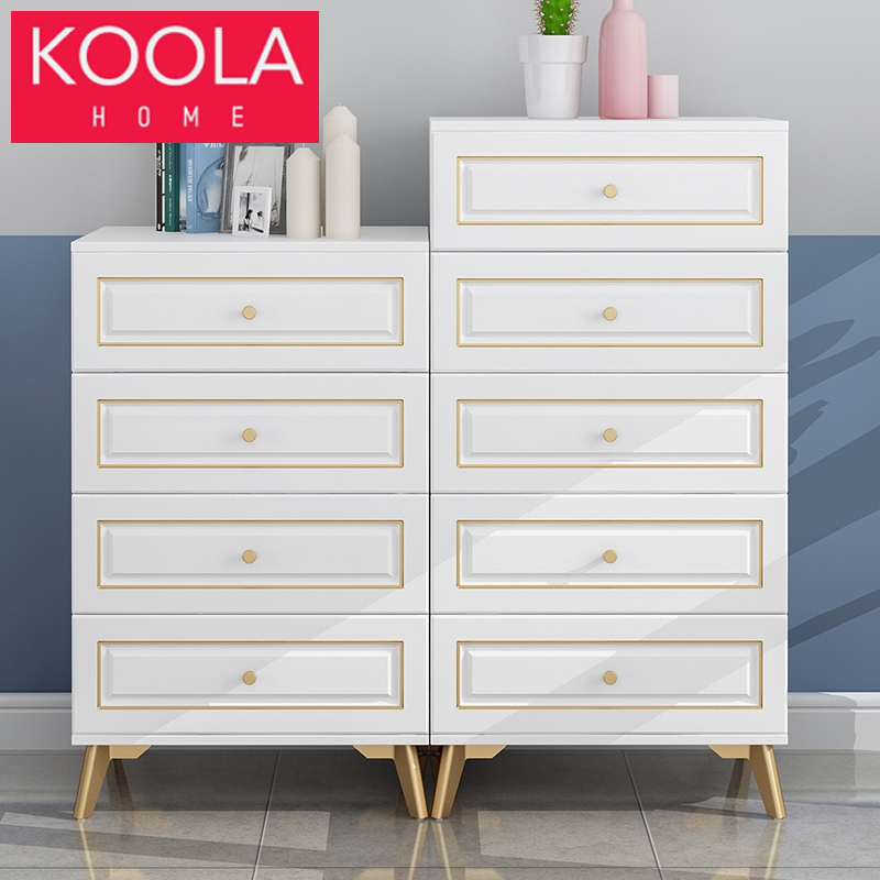 KOOLA Scandinavian Chest Drawer Nordic Luxury Almari Laci Baju ...