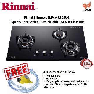 Bosch Gas Hob 3 Burner With Safety Device Ss Pbd9351ms Shopee