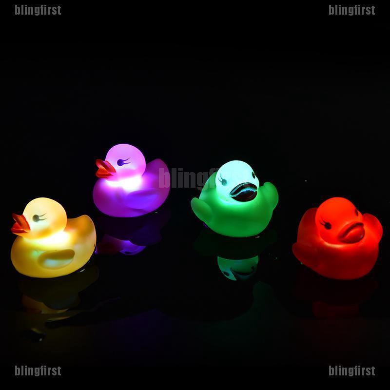 flashing bath ducks