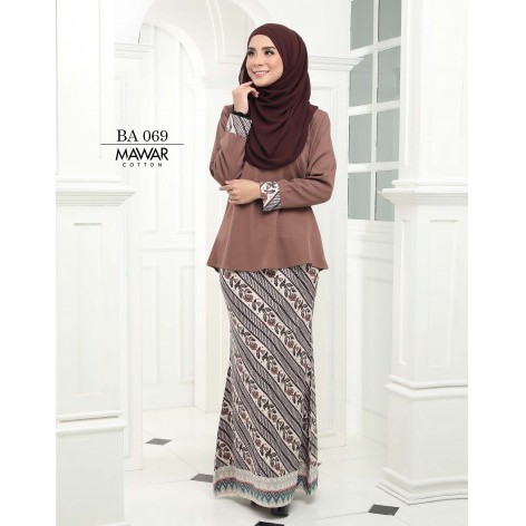 MC BAJU  KURUNG MODEN COTTON BATIK  ARYANA SEDONDON FAMILY  