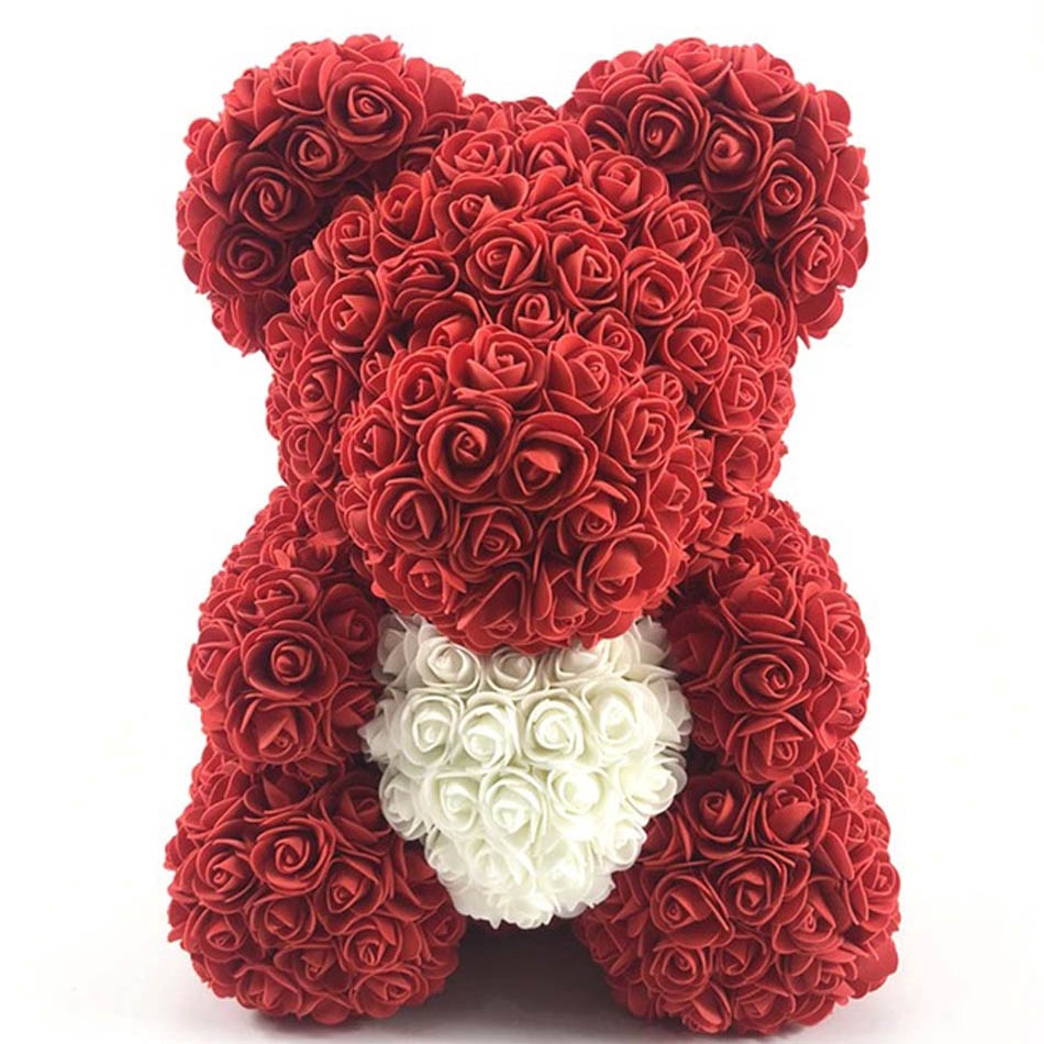 rose bear for valentines
