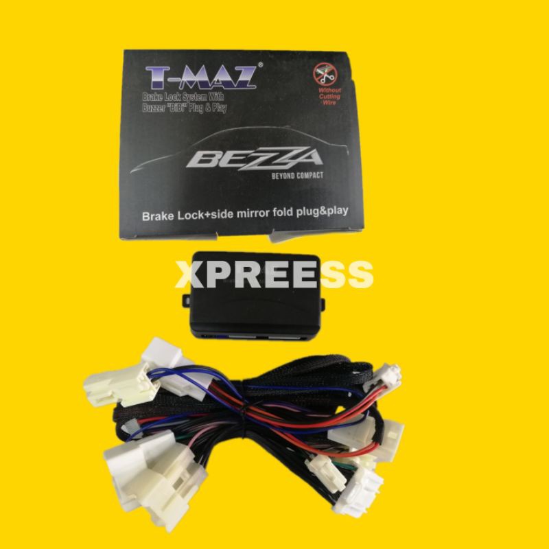 PERODUA BEZZA NEW TMAZ BRAKE LOCK SIDE MIRROR FOLD PLUG AND PLAY