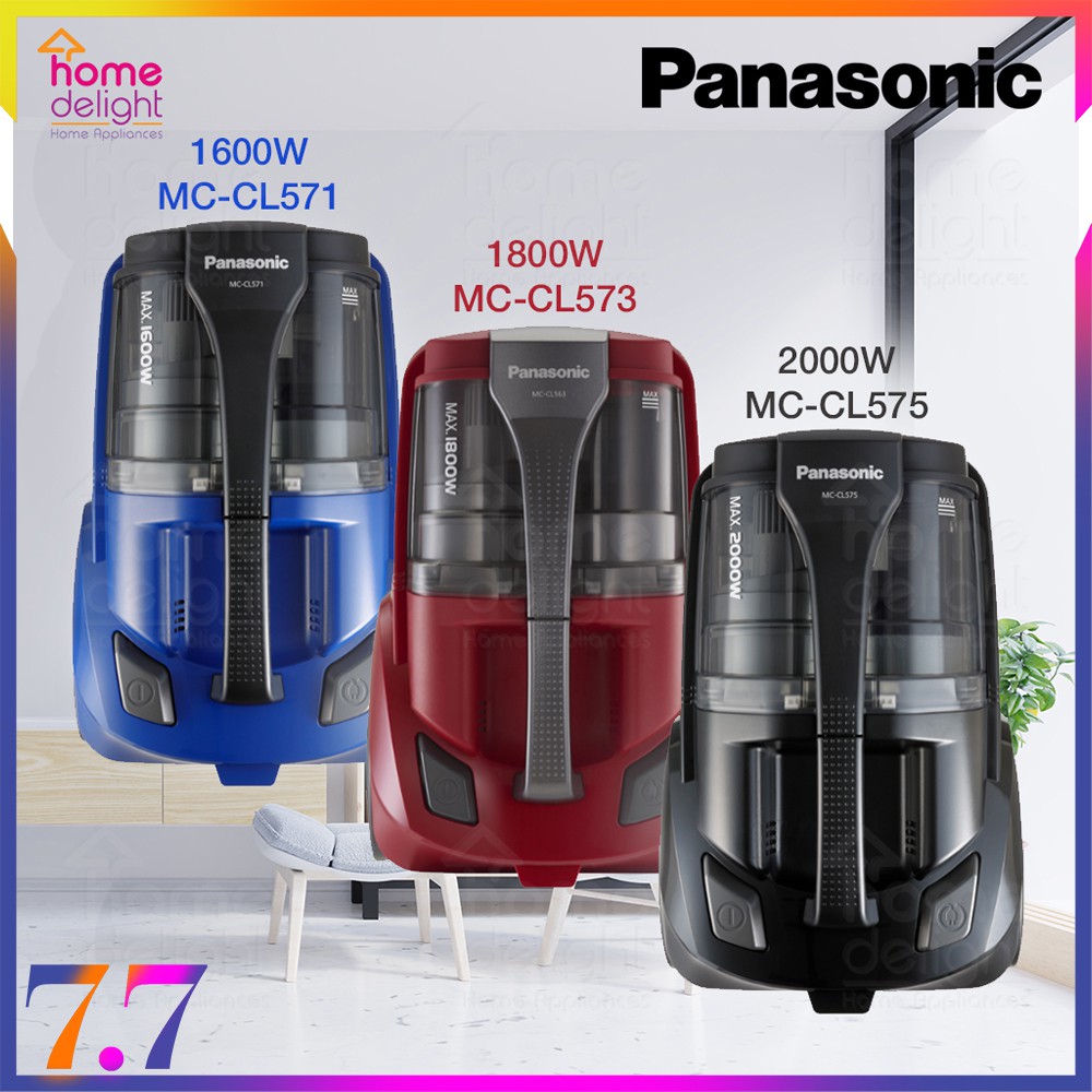 Panasonic MCCL571 / MCCL573 / MCCL575 Bagless Vacuum (1600W