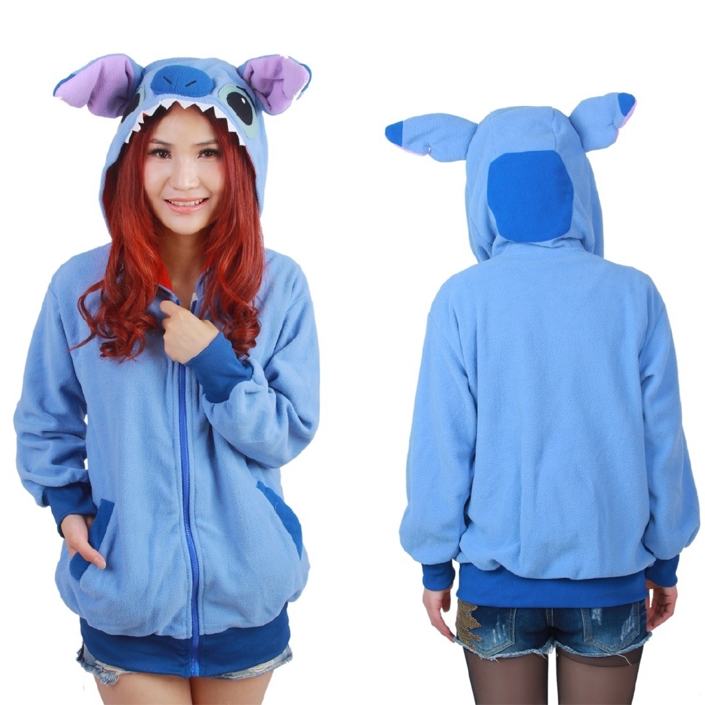 stitch hoodie with ears