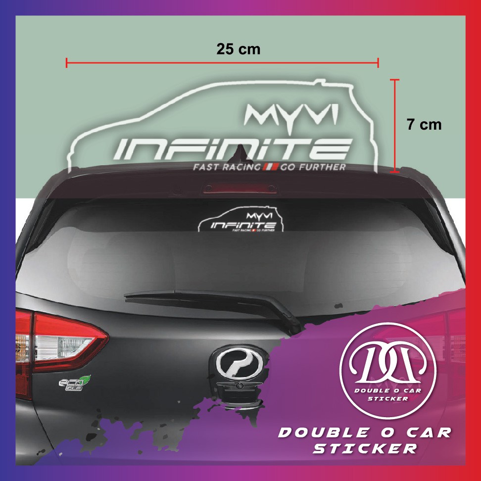 [Ready Stock]Perodua Myvi 3rd Line Symbol Sharpe High 