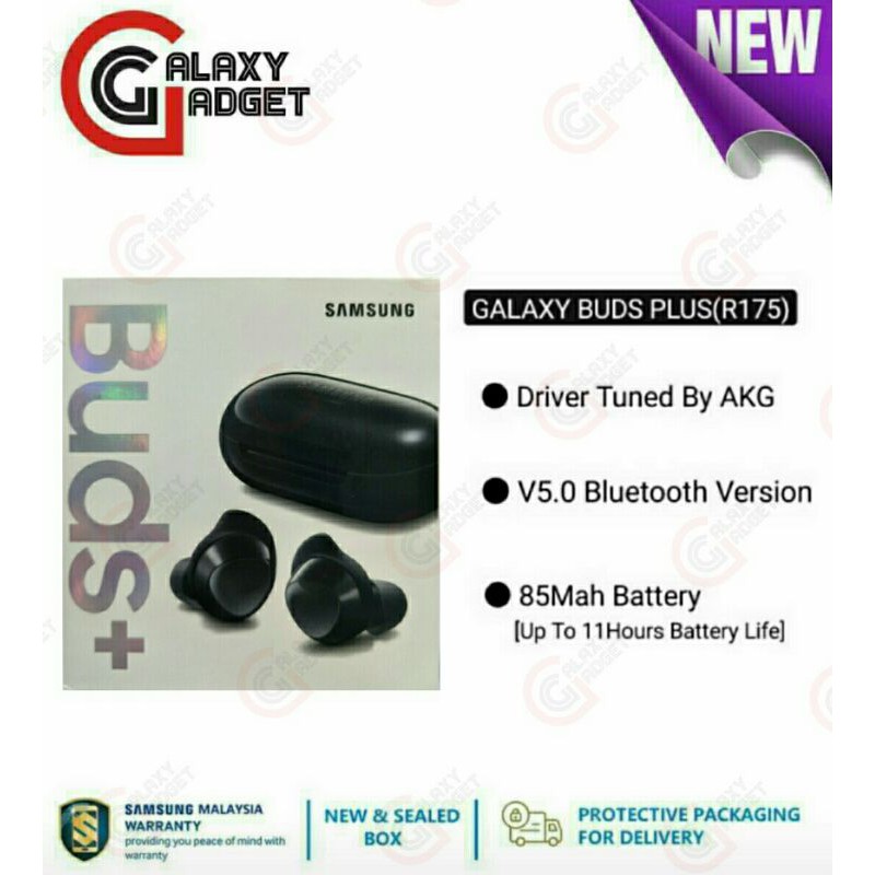 SAMSUNG GALAXY BUDS PLUS (SM-R175)-ORIGINAL BY SAMSUNG MALAYSIA ...