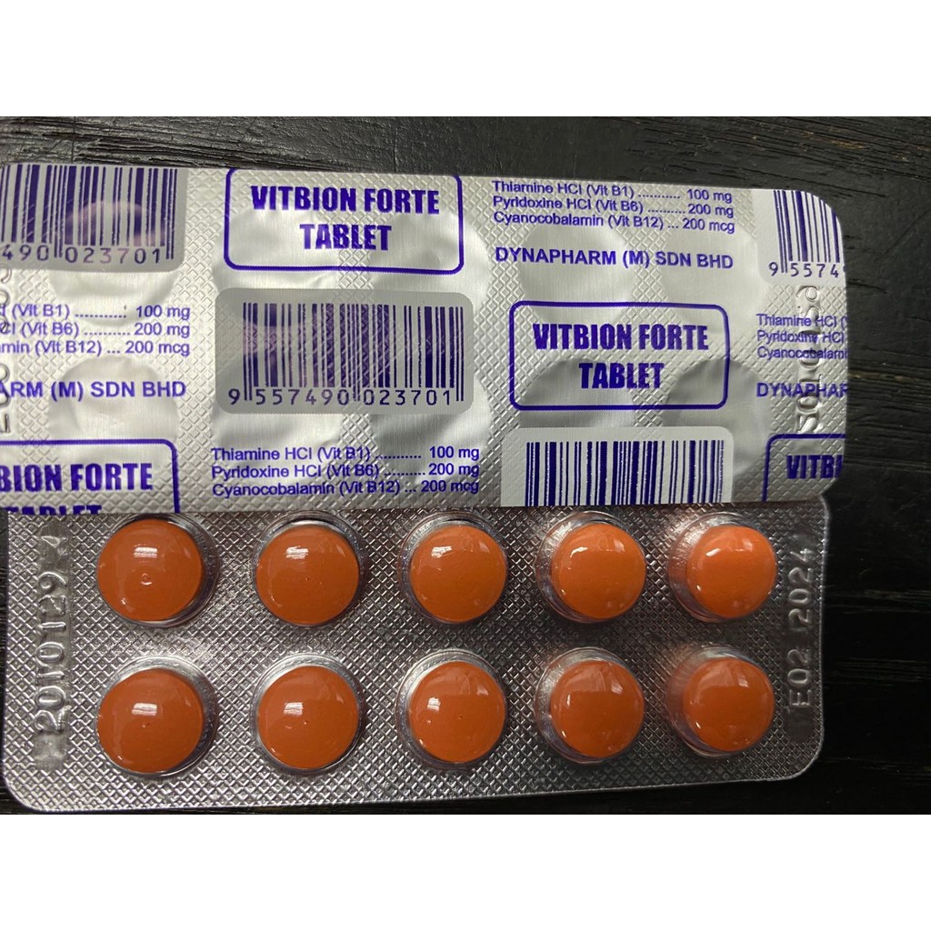 Vitbion Forte Tablet Untuk Sakit Apa