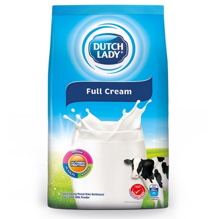 Dutch Lady Nutritious Full Cream Milk Powder Instant 600g