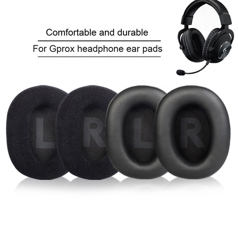 1Pair Earpads for Logitech G Pro / G Pro X Gaming Headphone Ear Pads