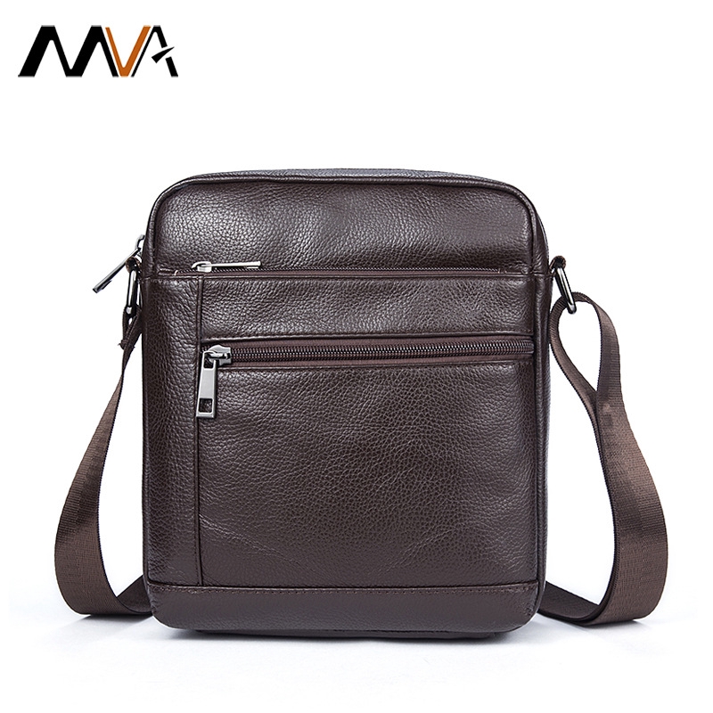 men's leather handbags small