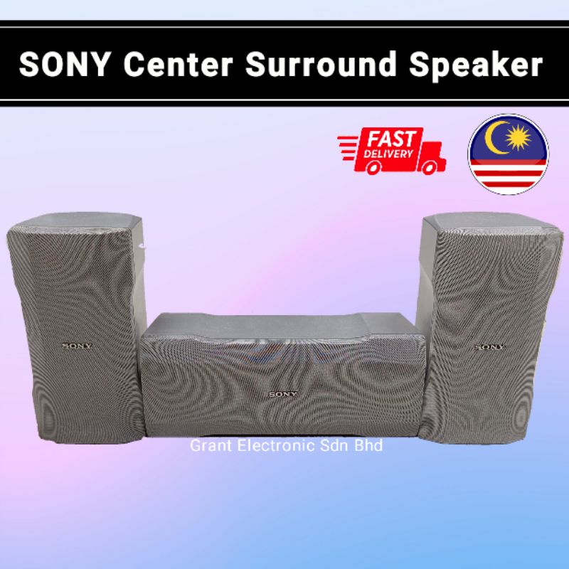 [DISPLAY SET] SONY Center Surround Speaker SS-RS400S SS-CT400S | Shopee ...