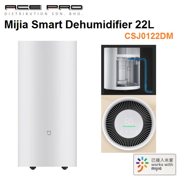 Xiaomi Mijia Smart Dehumidifier 22L - CSJ0122DM Home Bedroom Smart