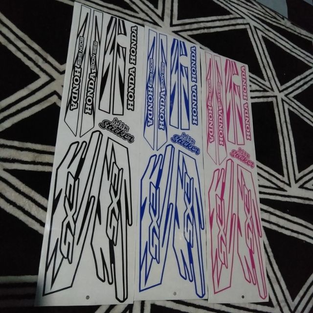 STRIPE STICKER  HONDA EX5  DREAM CUSTOM EX5  002 Shopee 