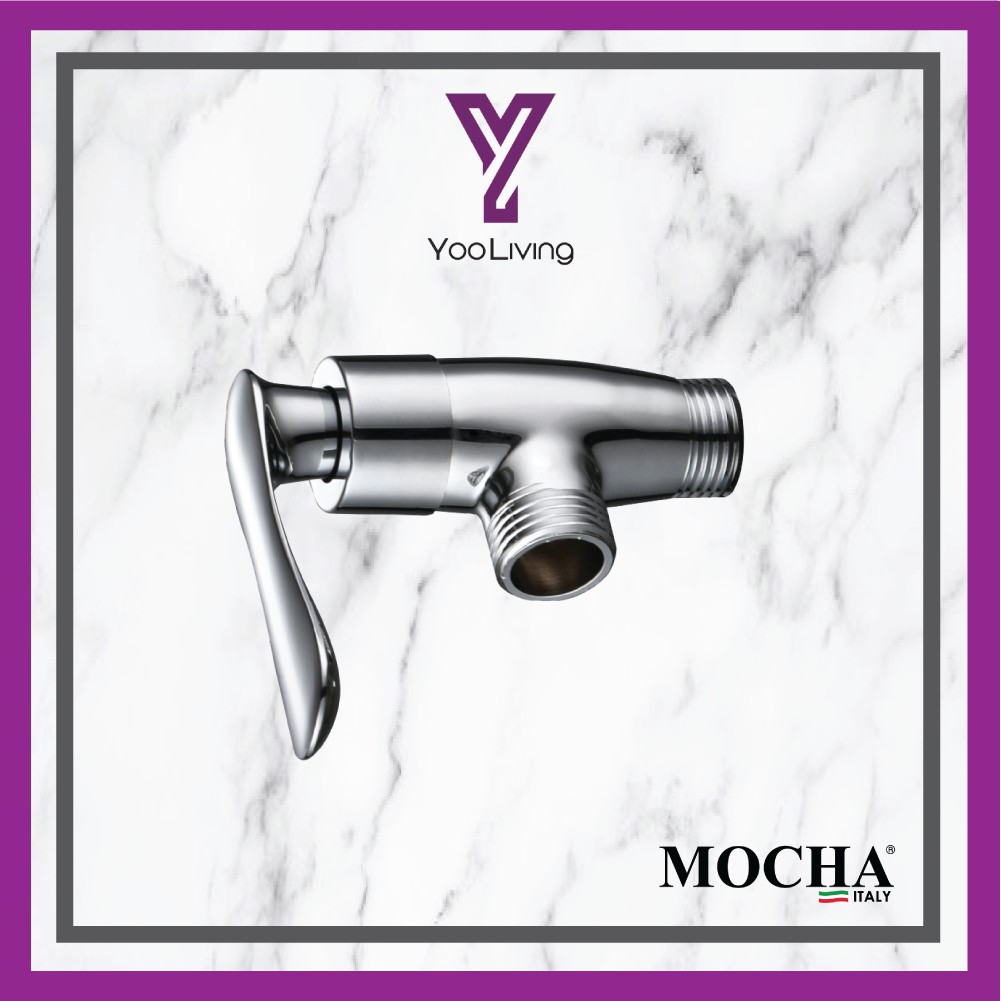 Mocha Italy- Angle Valve BRASS (M2800) | Durable and Sustainable In Toilet High Quality Toilet Accessories