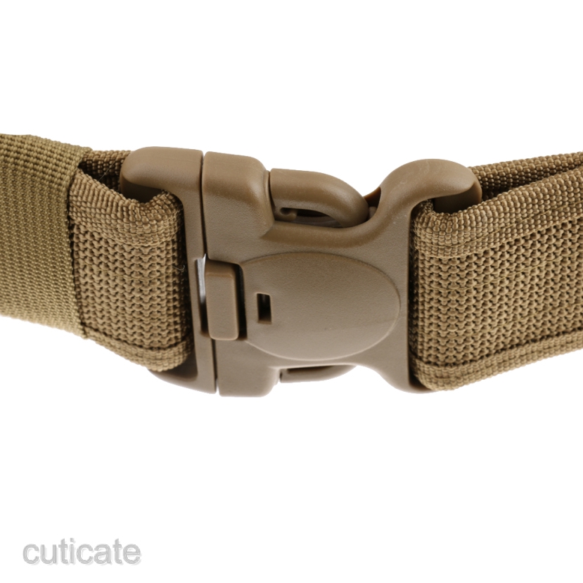 CUTICATE Mini Waist Molle Military Pouch Pack Hiking Belt Outdoor Khaki