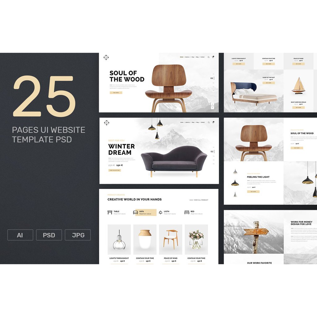 M989 PSD Website  Template Design UI Kit Shopee  Malaysia